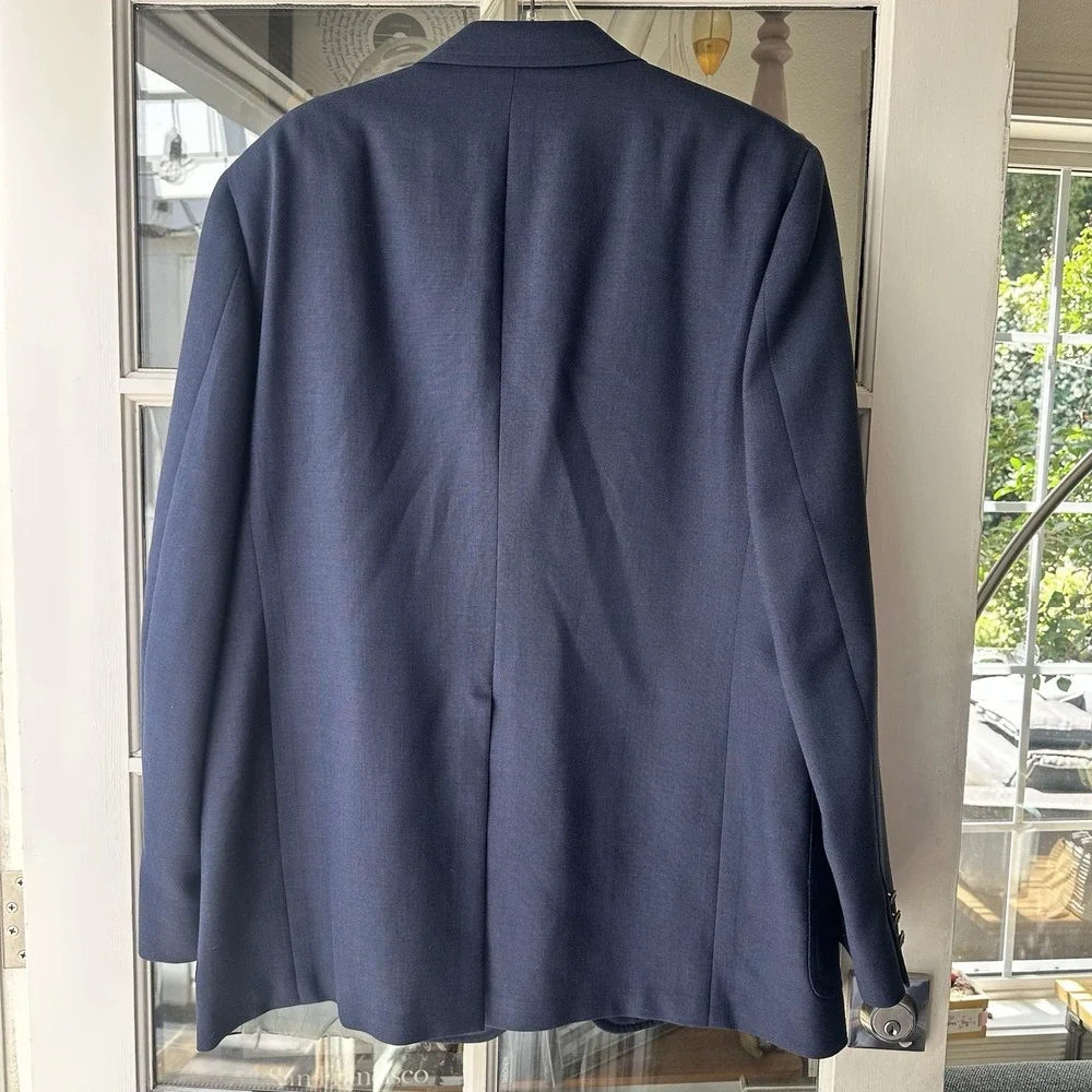 Vtg‎ Hart Schaffner Marx 46L Golden Bear Jack Nicklaus Blazer Sport Coat Jacket